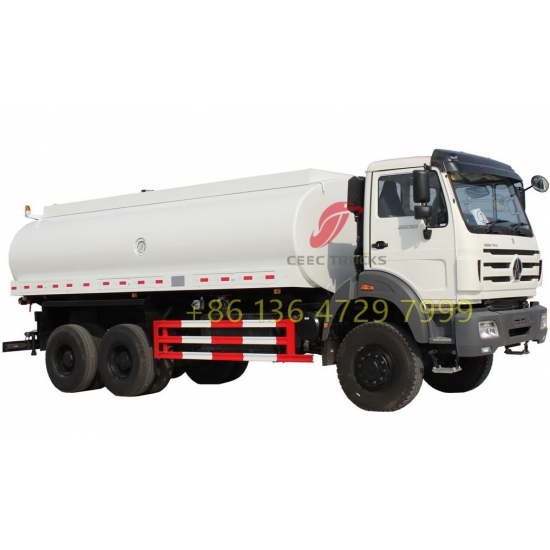 Beiben 2638 6x4 water delivery water tanker truck tanker truck  supplier