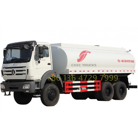 Beiben truck 6x4 NG80 water spray truck truck mounted water tank  supplier