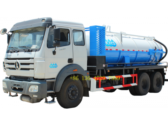beiben sewage tanker truck