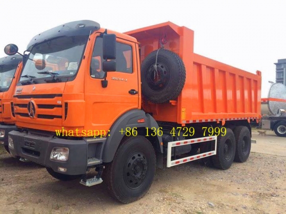 High Quality north benz 2538 dump truck