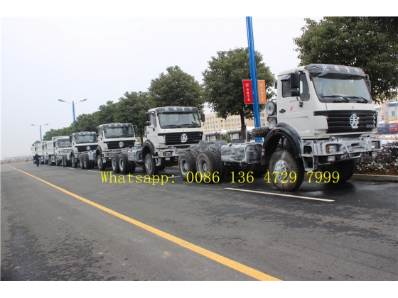 beiben 6*6 drive cargo truck supplier