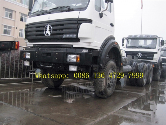 beiben 6*6 drive cargo truck supplier