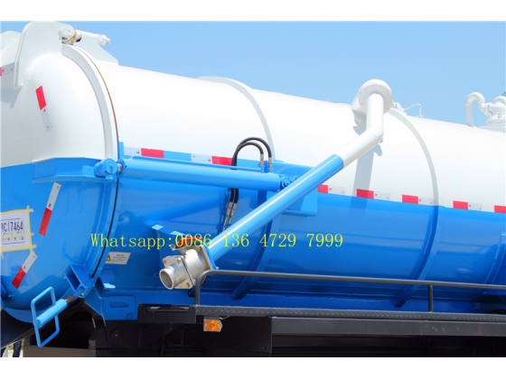 beiben sewage tanker truck