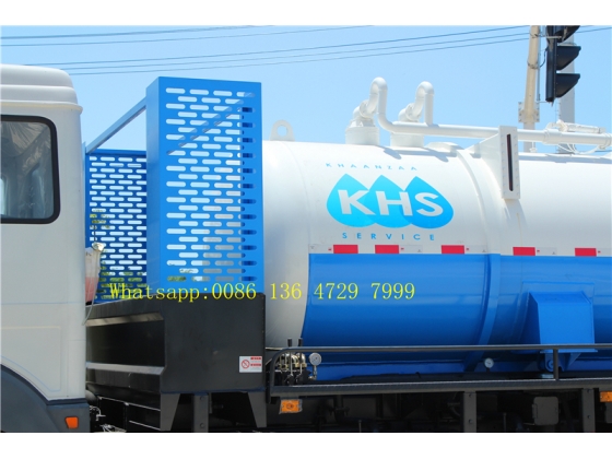 beiben sewage tanker truck