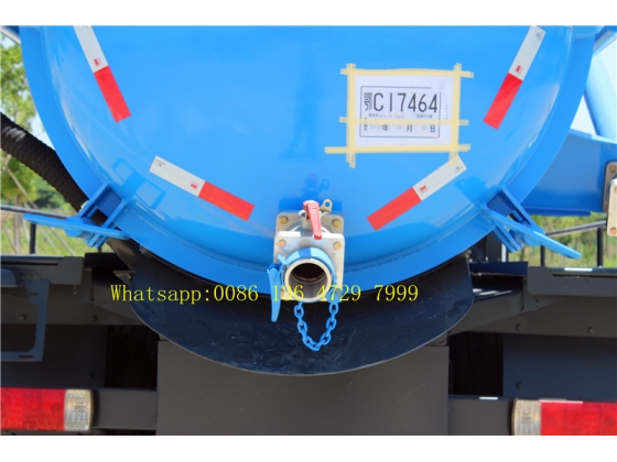 beiben sewage tanker truck