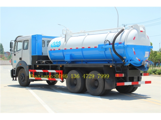 beiben sewage tanker truck