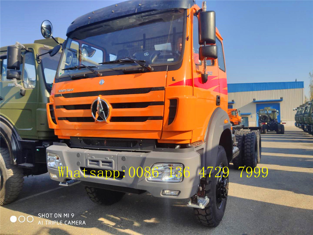 beiben 6*6 drive truck chassis