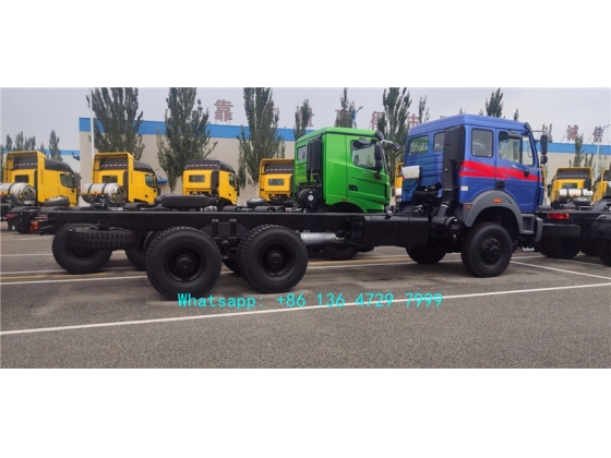 beiben 2642 off road truck chassis