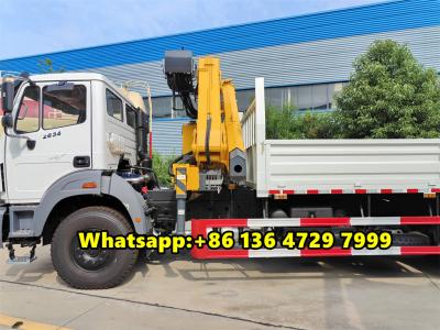 Beiben NG80 RHD boom crane truck