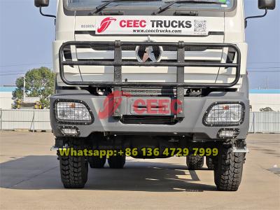 Beiben 4×4 all wheel drive vacuum truck