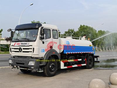Beiben 4×2 water tanker truck