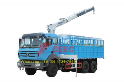 Beiben 2638 truck mounted crane