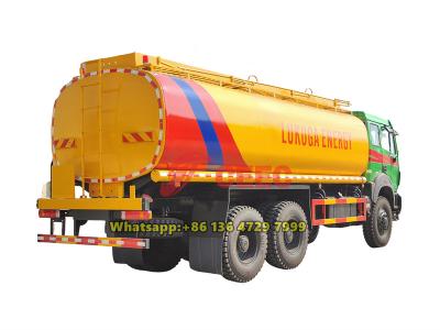Beiben 6x6 off road fuel truck