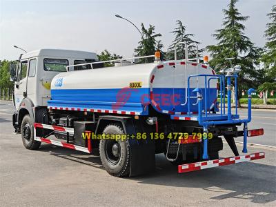 Beiben 4×2 water bowser truck