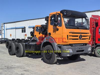 beiben 6x6 drive dump truck
