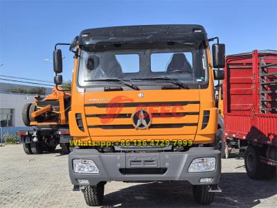 beiben 6x6 drive dump truck