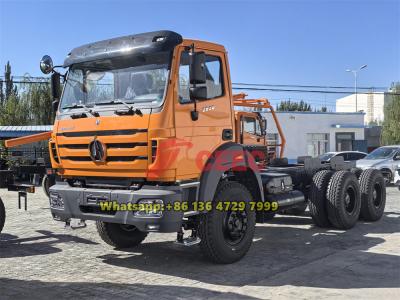 beiben 6x6 drive dump truck