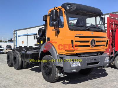 beiben 6x6 drive dump truck