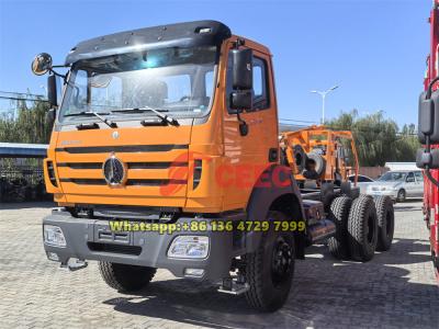 beiben 6x6 drive dump truck