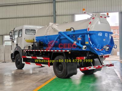 Beiben 8CBM vacuum tank truck