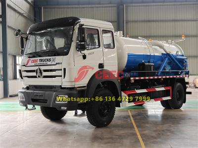 Beiben 8CBM vacuum tank truck
