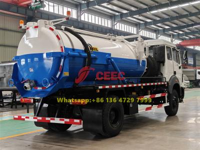 Beiben 8CBM vacuum tank truck