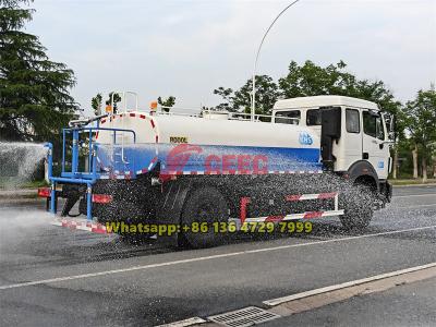 Beiben 8000 liters water tank truck