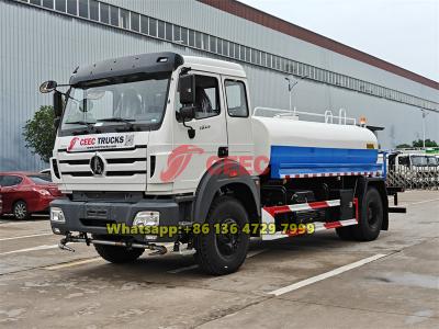 Beiben 8000 liters water tank truck