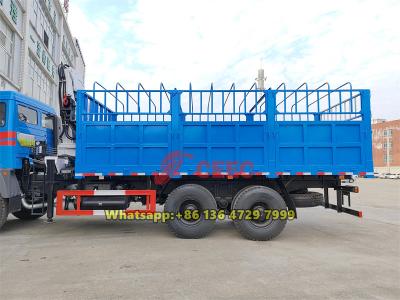 Beiben 6×4 truck mounted crane