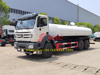 Beiben 6×4 water tank lorry for sale