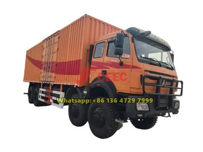 Beiben 8×8 off-road cargo box truck