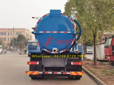 Beiben 6×4 vacuum tank truck