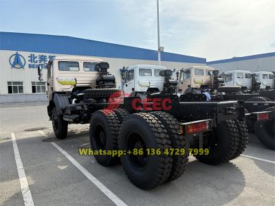 Beiben 6×6 off-road truck chassis