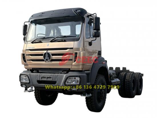 Beiben 6×6 off-road truck chassis