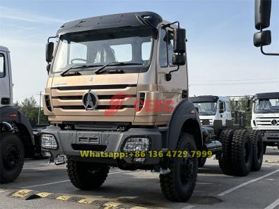 Beiben 6×6 off-road truck chassis