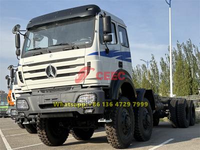Beiben 8×4 cargo truck chassis