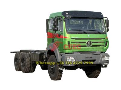 Beiben 6×6 off-road chassis for sale