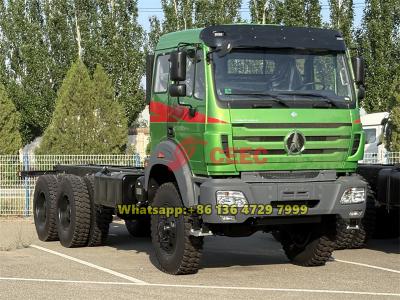 Beiben 6×6 off-road chassis for sale