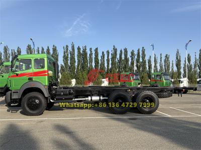Beiben 6×6 off-road chassis for sale
