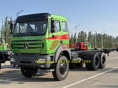Beiben 6×6 off-road chassis for sale