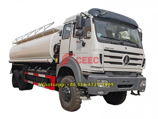 Beiben 6×6 AWD fuel truck for sale