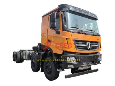 Beiben 8×4 heavy duty chassis