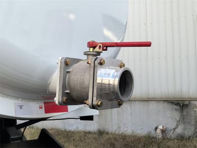 Beiben 6 wheeler vacuum tank truck