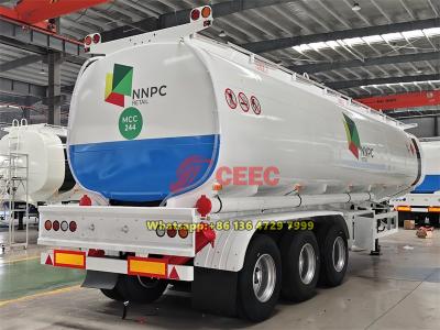 Nigeria NNPC 45000 liters fuel tanker trailer