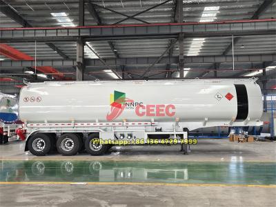 Nigeria NNPC 45000 liters fuel tanker trailer