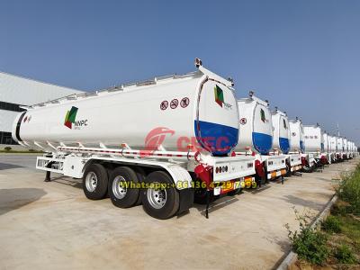 Nigeria NNPC 45000 liters fuel tanker trailer