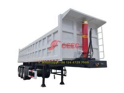 3 axles heavy duty tipper trailer