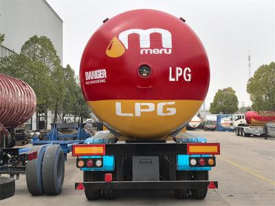 56000L LPG tanker trailer for Uganda