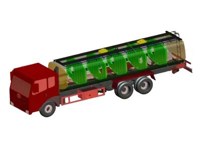 Beiben 10-wheeler fuel tanker truck