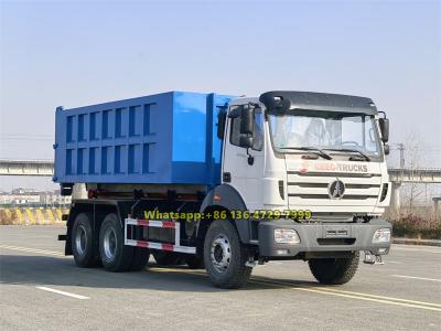Beiben 10-wheeler hook loader garbage truck
